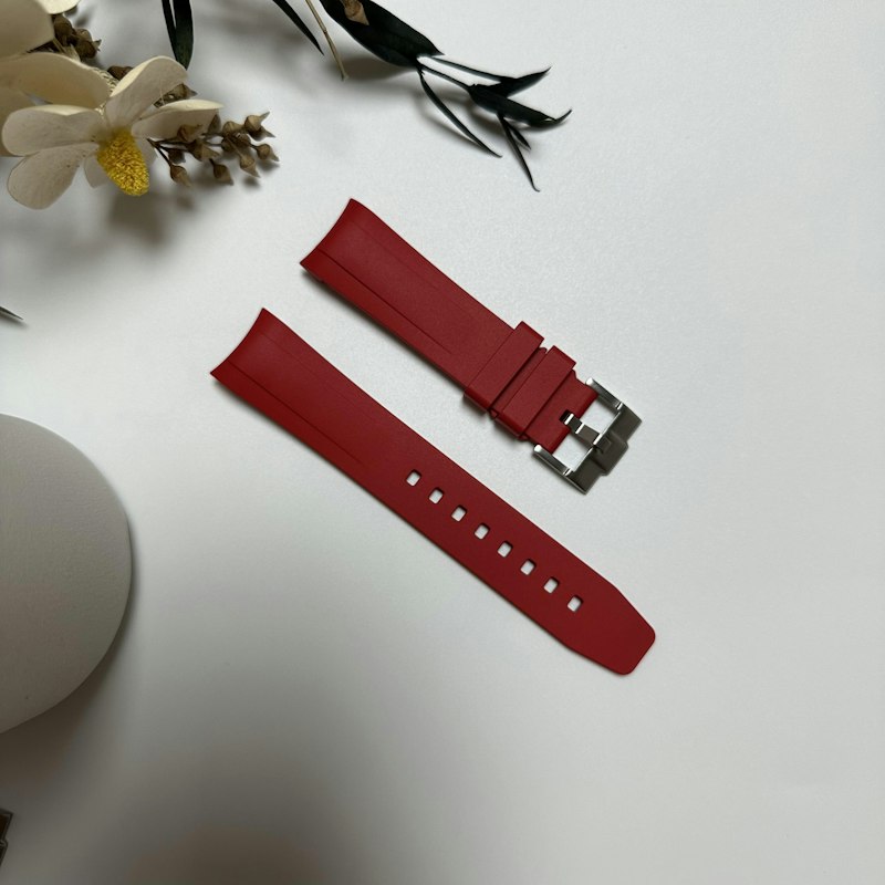 Pulseira de silicone para relógio