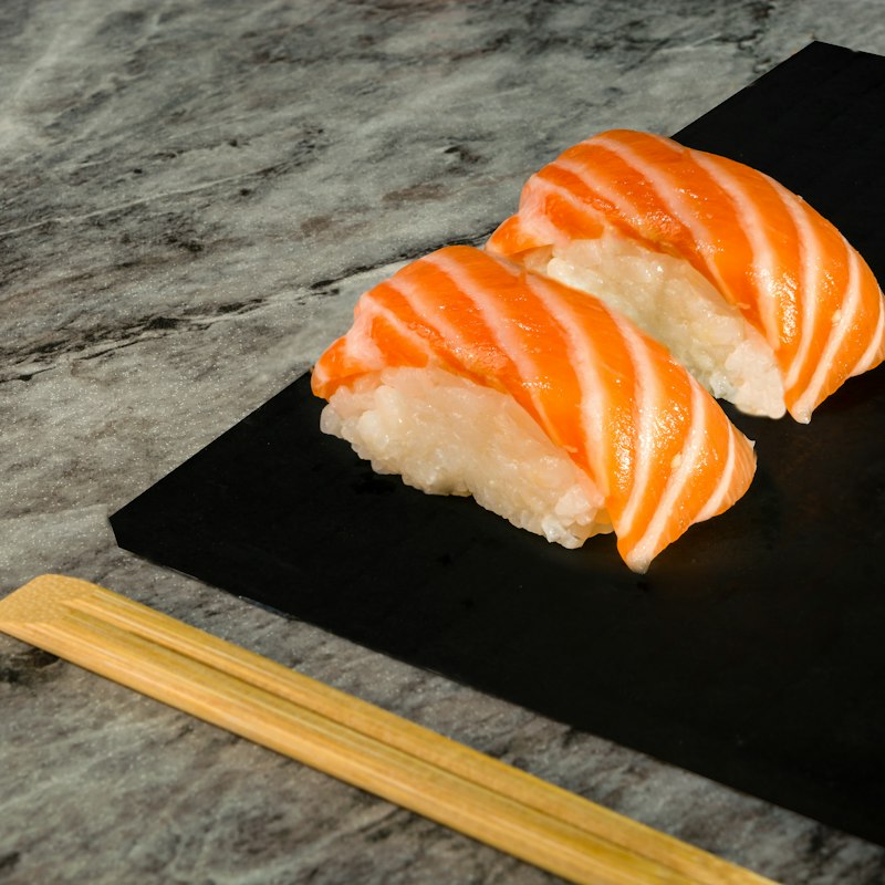 Niguiri de salmão