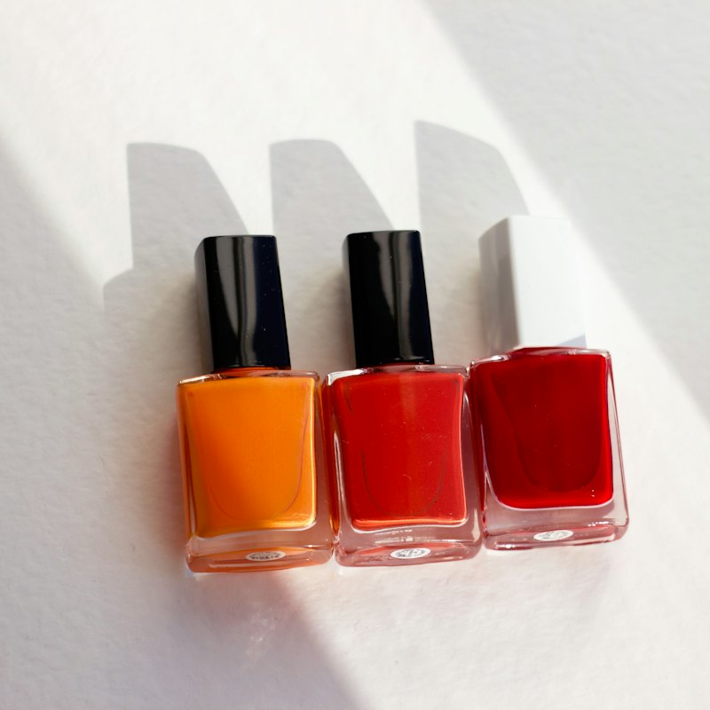 Trio de esmaltes de verão