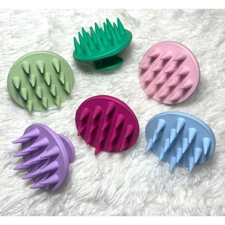 Escova Massageadora Capilar de Silicone