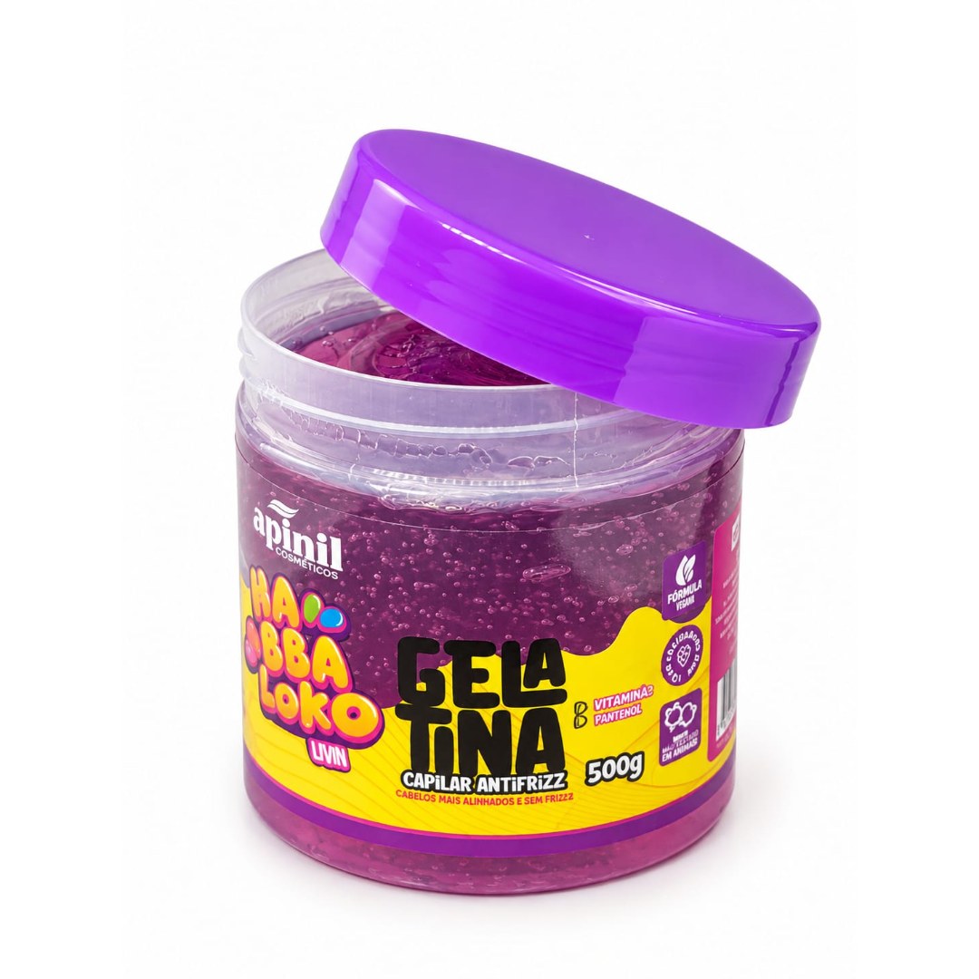 Apinil Gelatina Capilar Antifrizz Babbaloko 500g