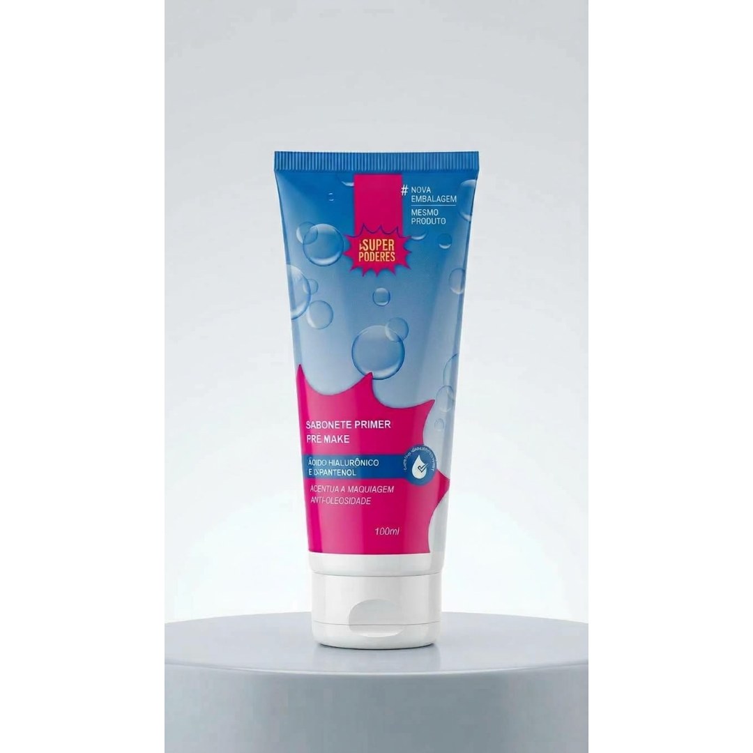 Sabonete Primer Pré-Make Super Poderes (100ml)