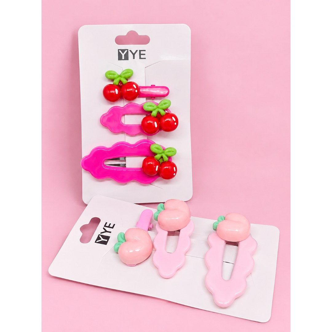 Kit Presilhas Infantis – Frutinhas