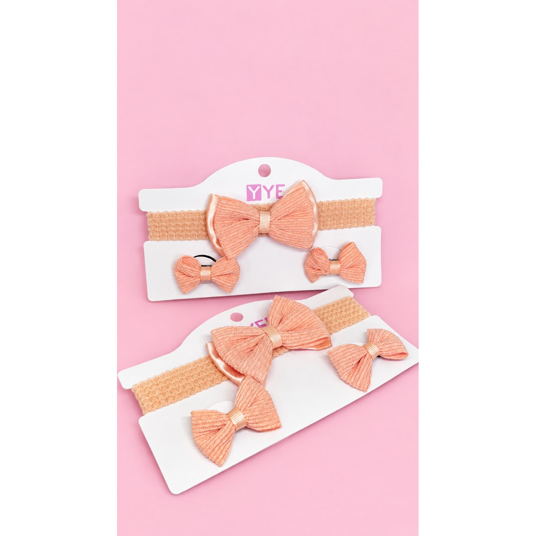 Kit Faixa de Cabelo com Laços