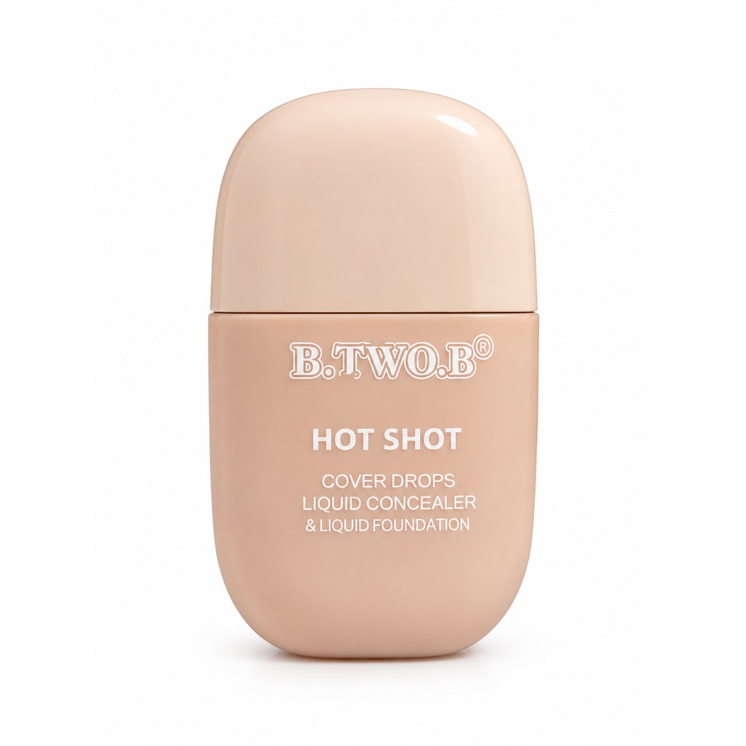 Base e Corretivo Líquido "Hot Shot" B.TWO.B