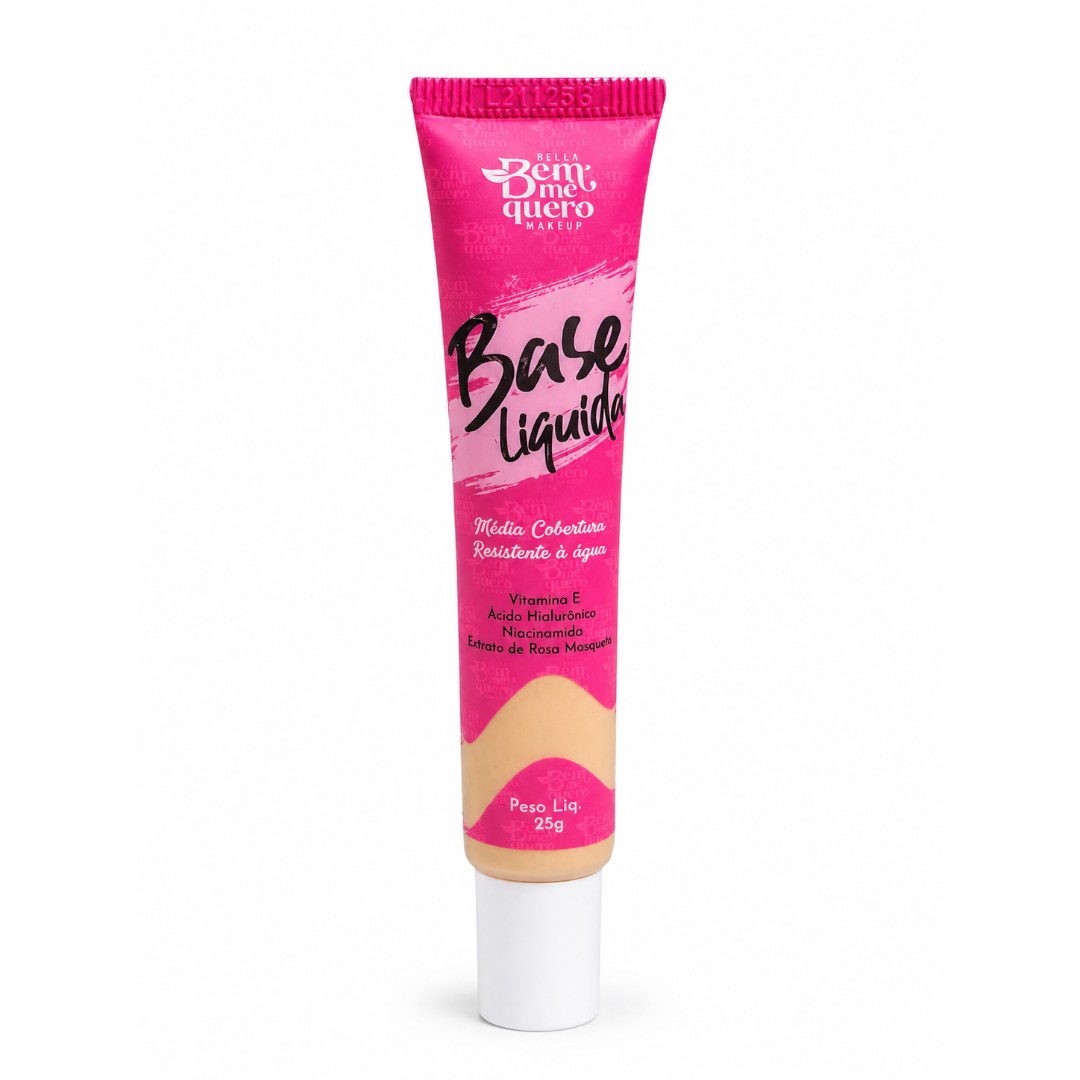 Base Líquida N°2 Bella Bem Me Quero Makeup 25g