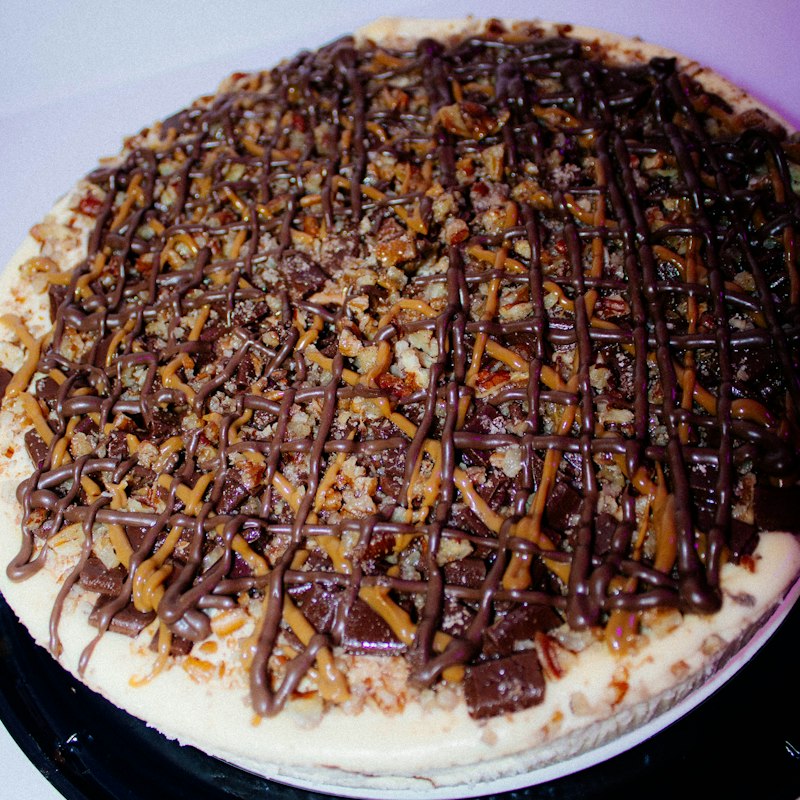 Pizza de chocolate