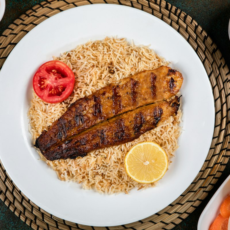 Filé de peixe grelhado