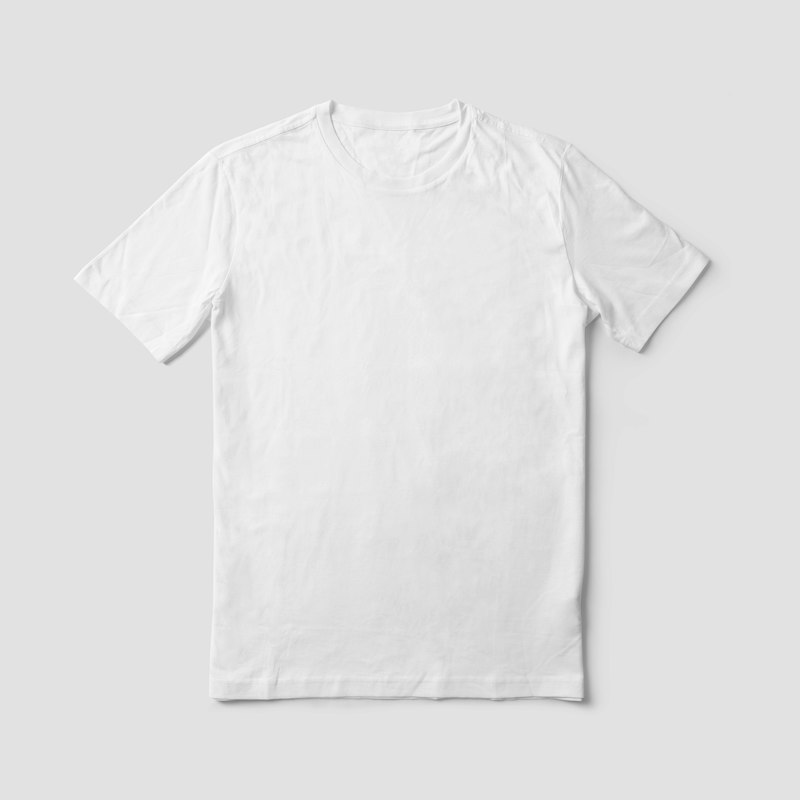 Camiseta básica de algodão
