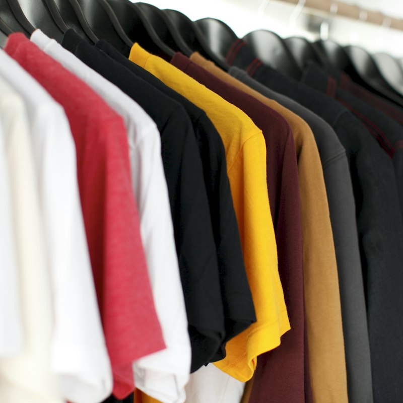Camiseta básica de algodão