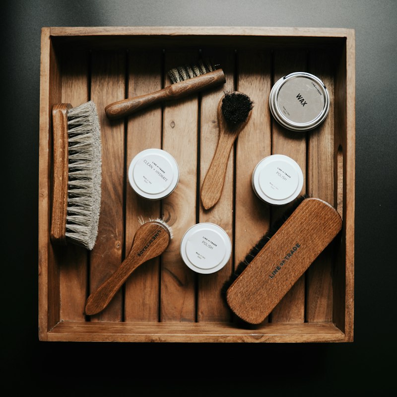 Kit de cuidados para couro